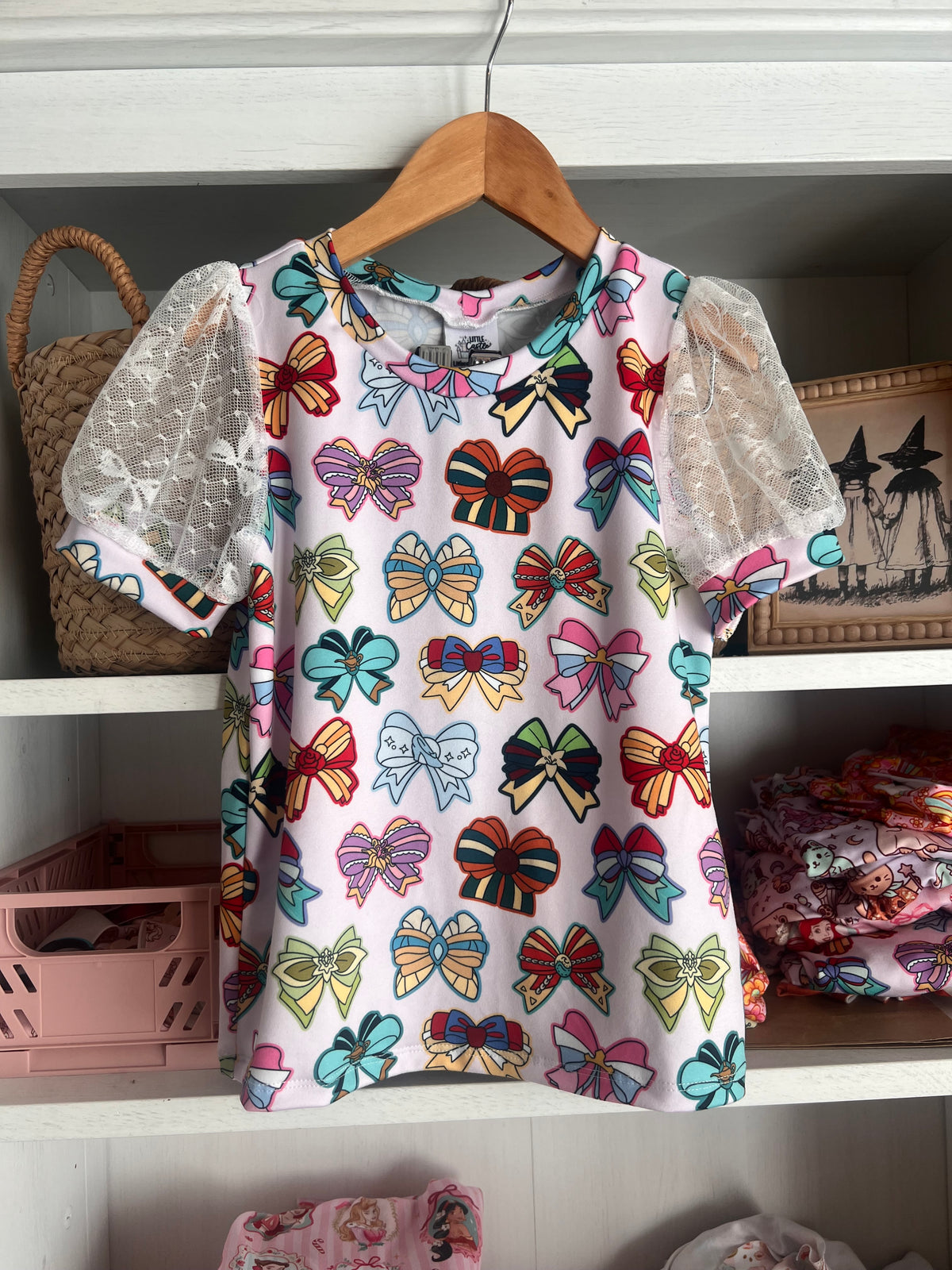 6 puff sleeve classic t