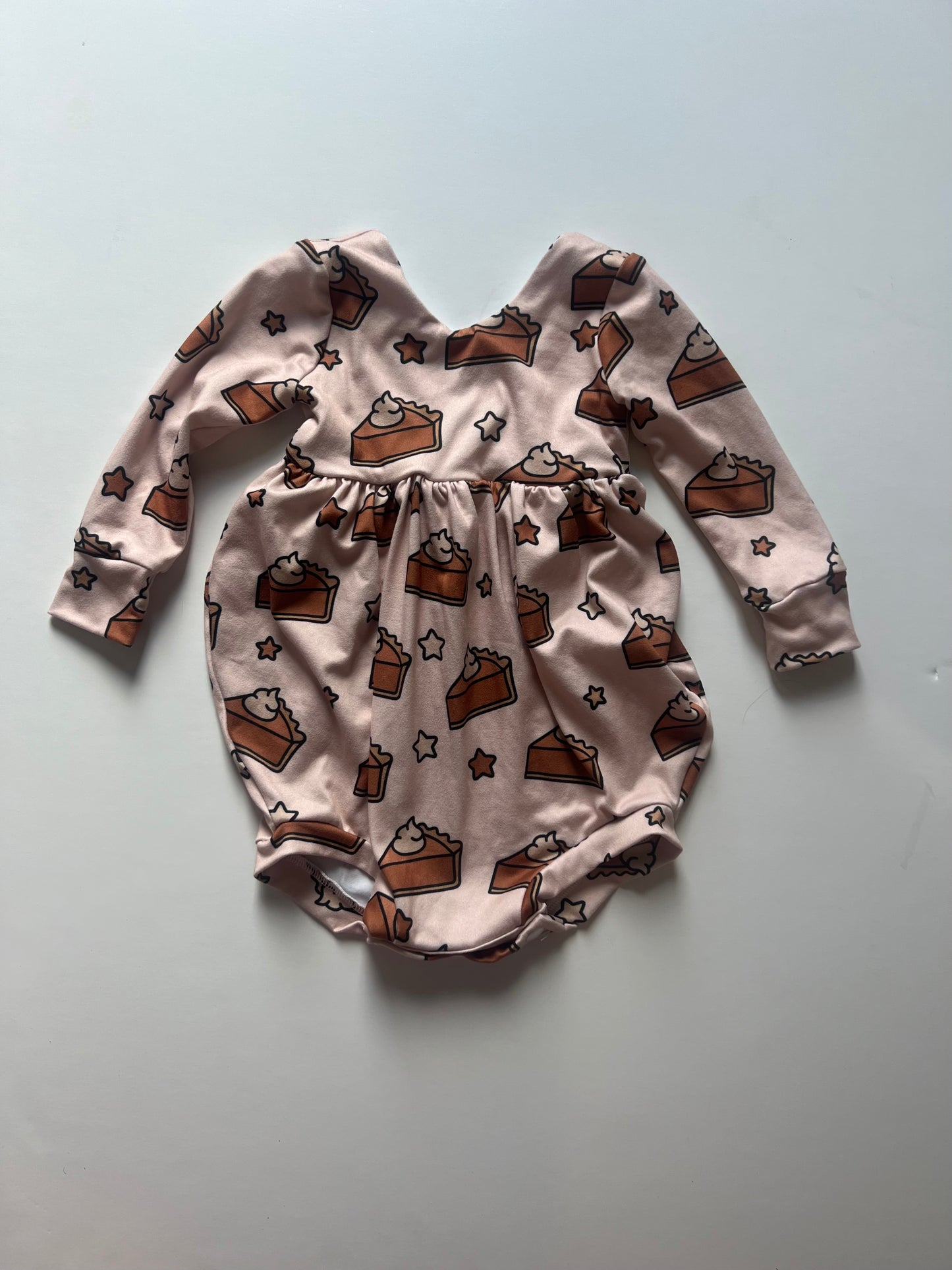 18/24 Pumpkin Pie Bubble Romper