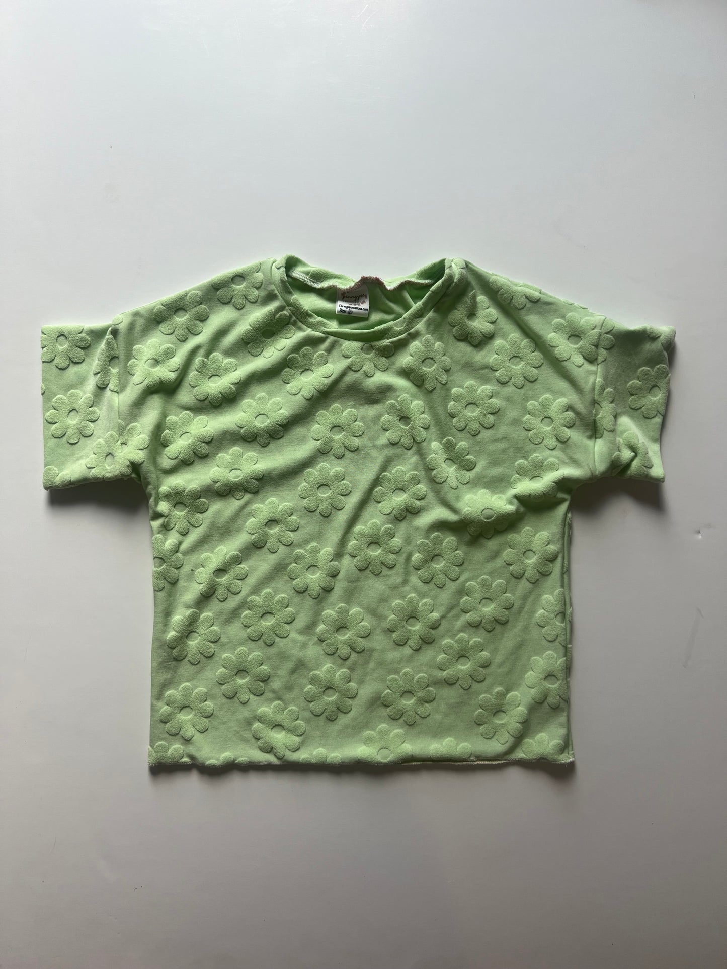 6 Green Terry Daisy Dolman