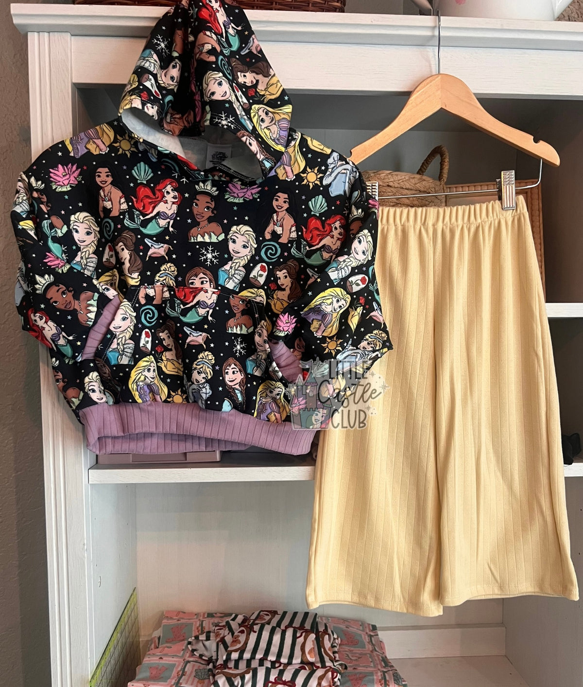 3t Sad Girl Sweater and Flowy Pants set