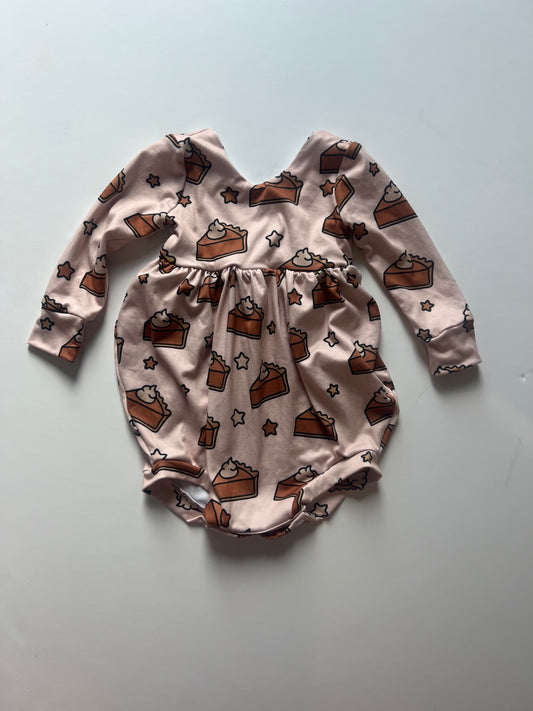 18/24 Pumpkin Pie Bubble Romper