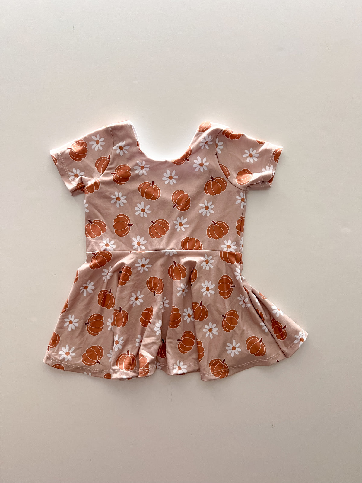 4t Pumpkin Peplum