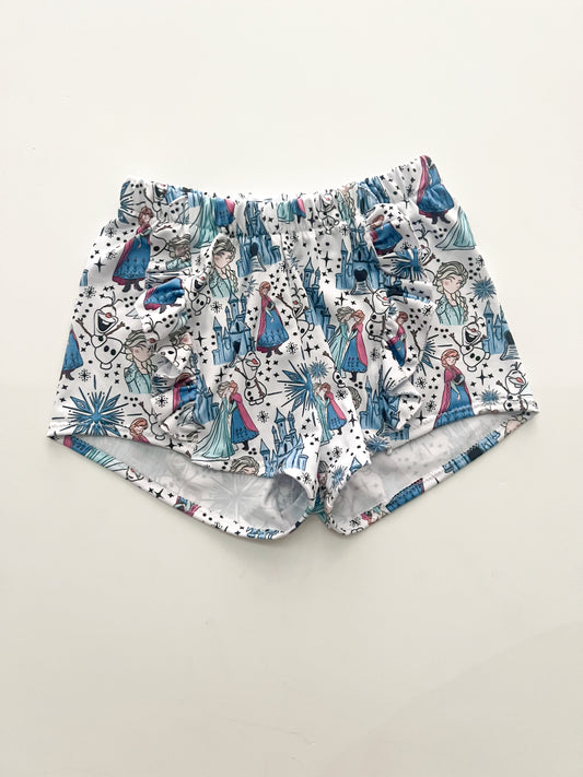 4t Exclusive Princess Sister Ruffle Breezy Shorts