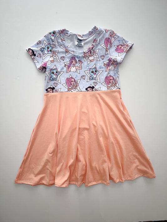 5t Pop Star Half Twirl Dress