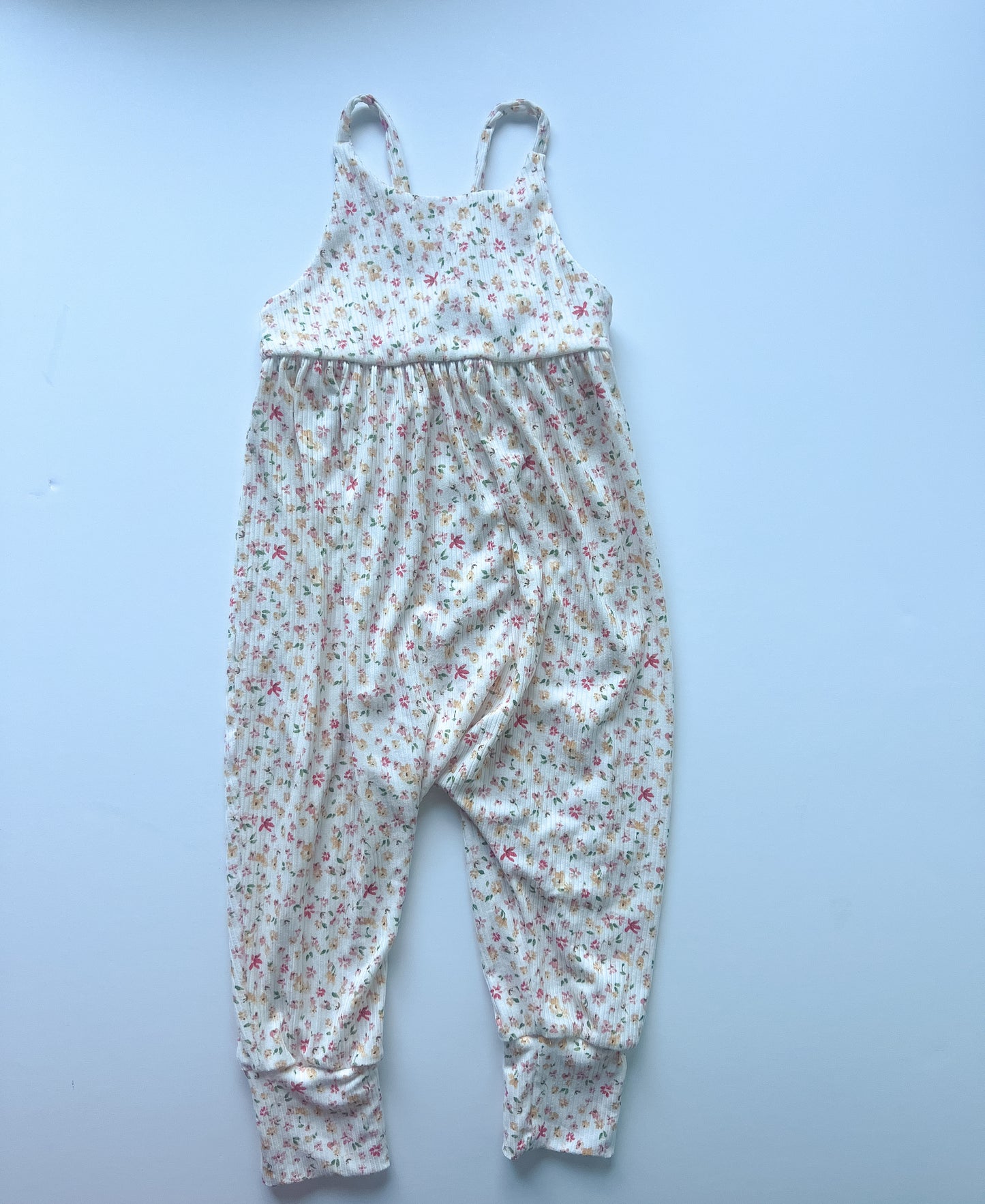 2t Tie Back Floral Jumper