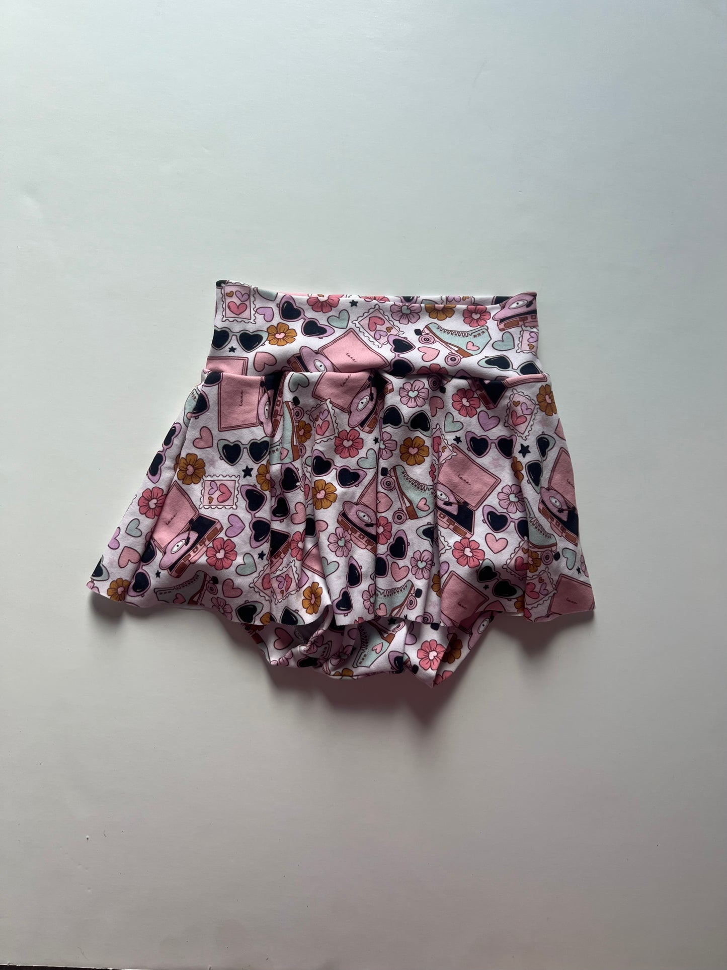 3tSkirted Valentine Bummie