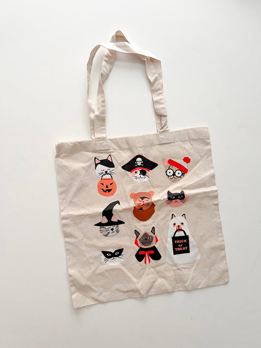 Halloween Kitties Tote Bag