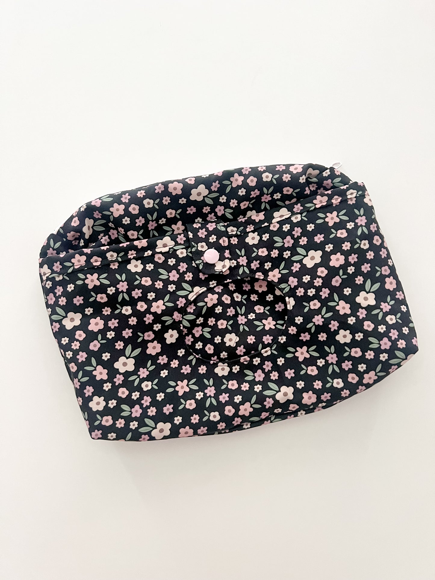 Moody Floral Wipes Pouch