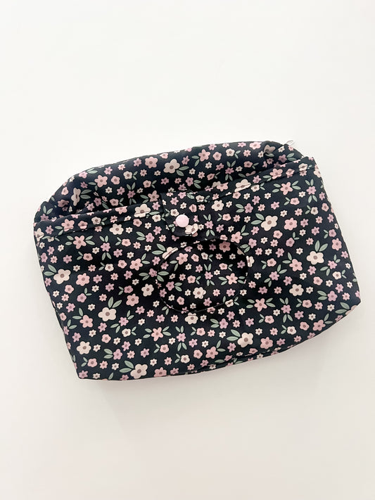 Moody Floral Wipes Pouch